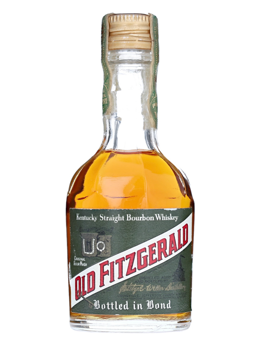 Old Fitzgerald Miniature Bottle 1/10 PINT 100 PROOF - Kabukiwhisky