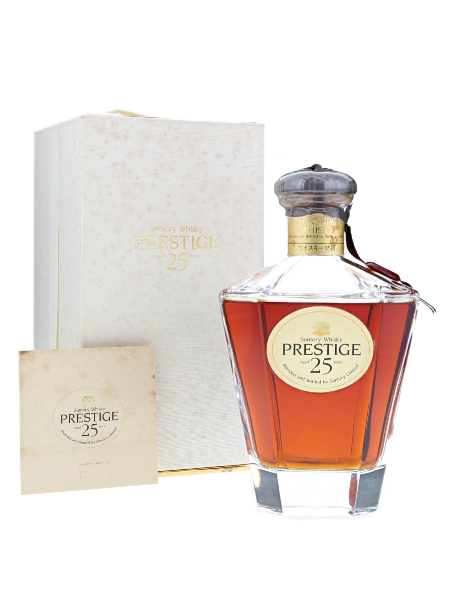 サントリー プレステージ 25年 特級表記 750ml / 43% - 歌舞伎