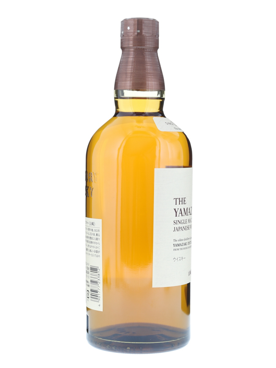 山崎​ シングルモルト N/A JPラベル 裏ラベル違い 700ml / 43% - 歌舞