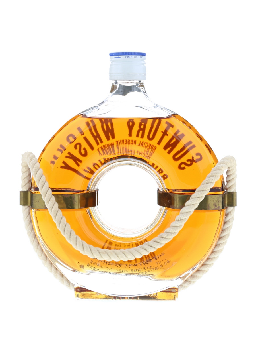 サントリー スペシャル リザーブ ポートピア 81年 特級表示 700ml / 43