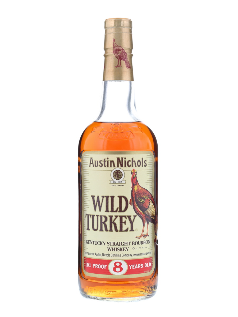 ワイルドターキー 8年 旧ボトル 750ml / 50.5% - 歌舞伎ウイスキー