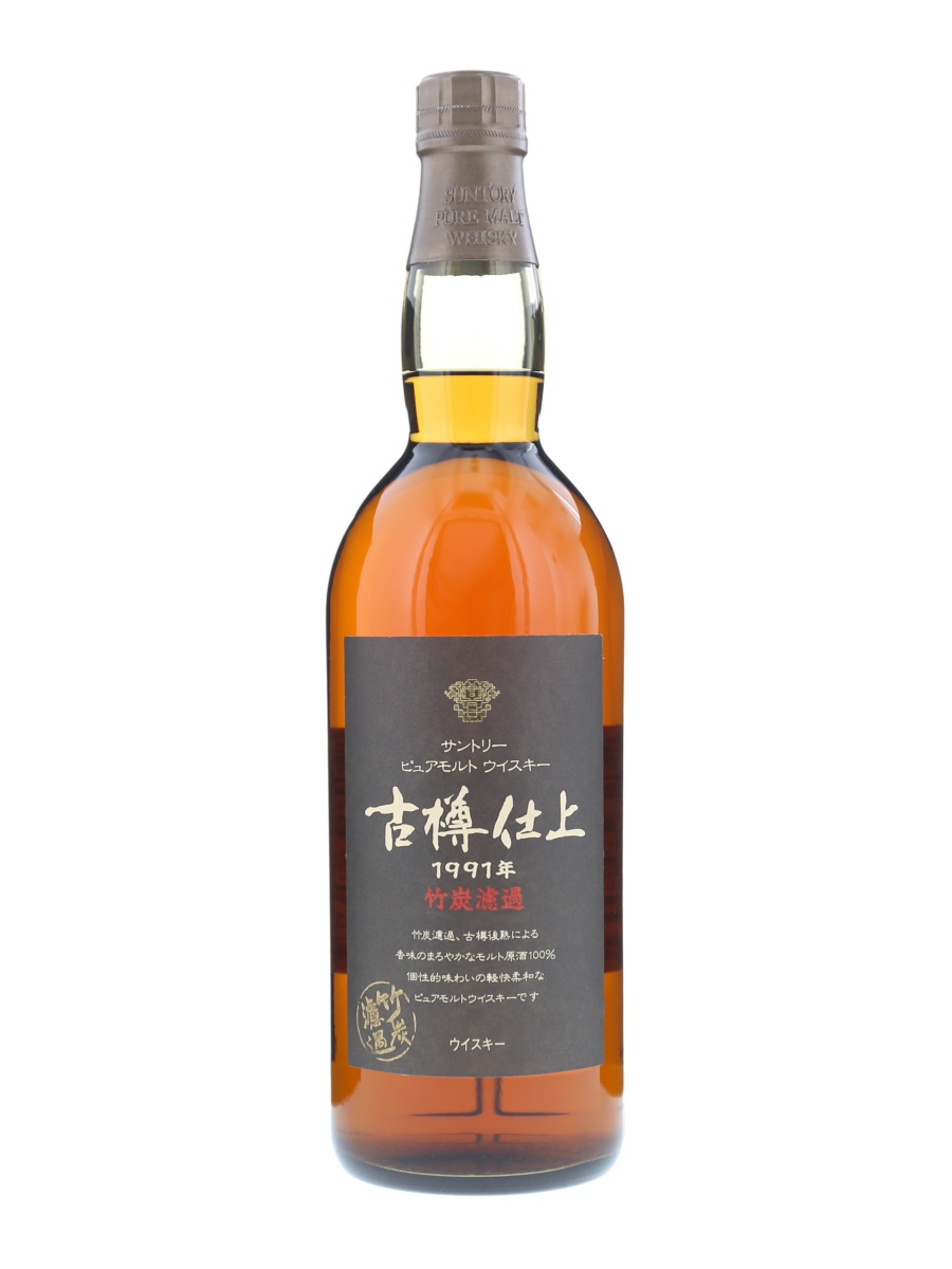サントリー 古樽仕上 1991年 ピュアモルト 750ml / 43% - 歌舞伎