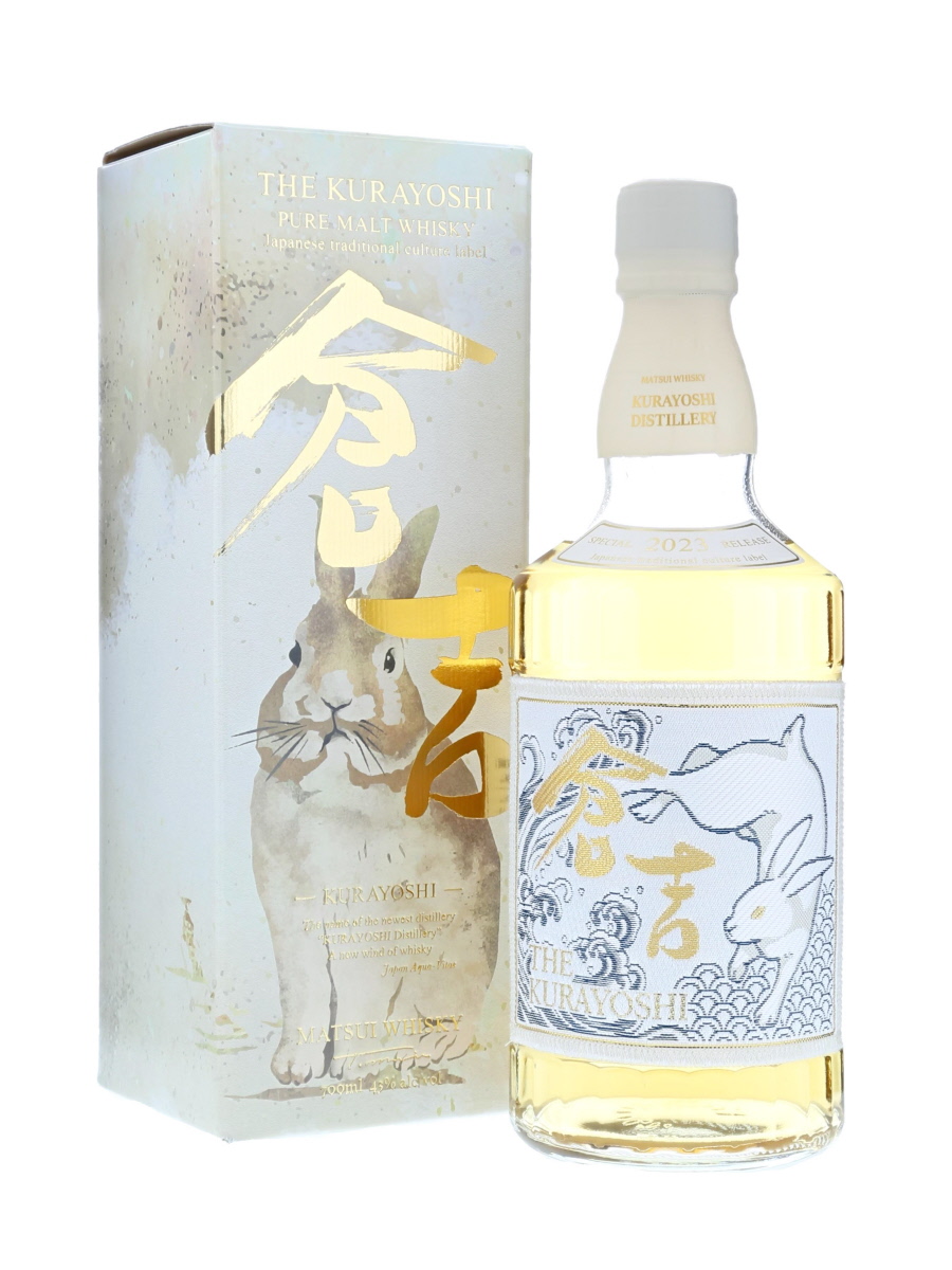 倉吉 干支 2023 卯帯 ピュアモルト 700ml /43% - 歌舞伎ウイスキー