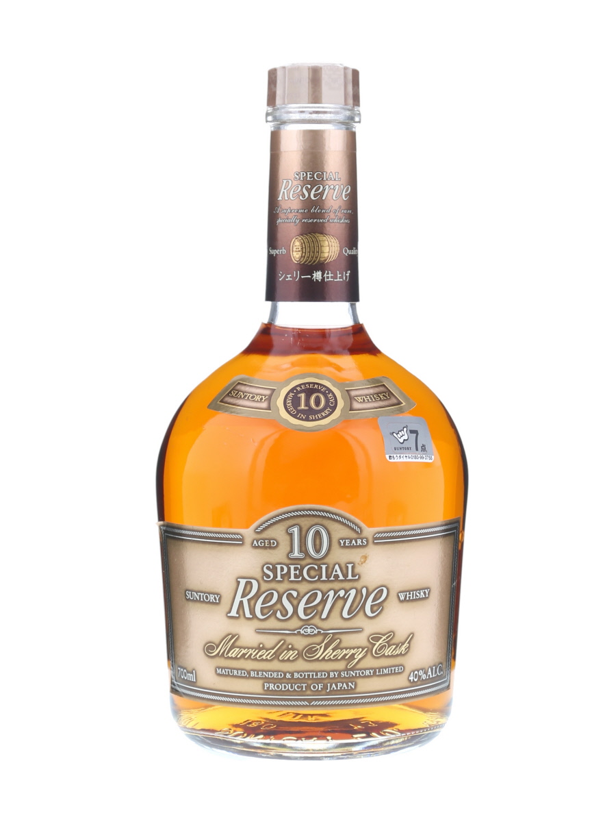 サントリー スペシャル リザーブ 10年 シェリー樽仕上げ 700ml / 40