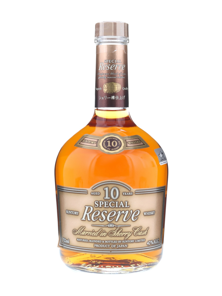 サントリー スペシャル リザーブ 10年 シェリー樽仕上げ 700ml / 40
