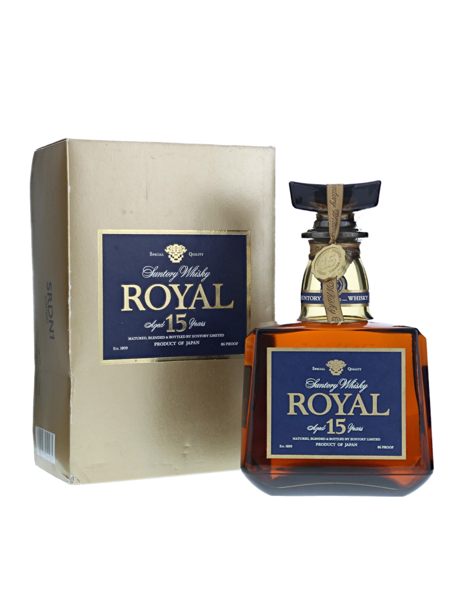 サントリー ローヤル 15年 プレミアム 700ml / 43% - 歌舞伎ウイスキー