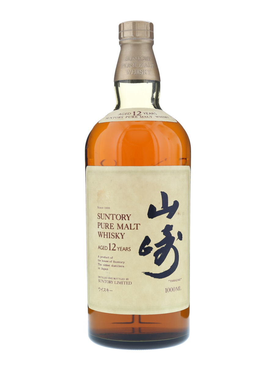 山崎 12年 ピュアモルト 1000ml / 43% - 歌舞伎ウイスキー 日本の