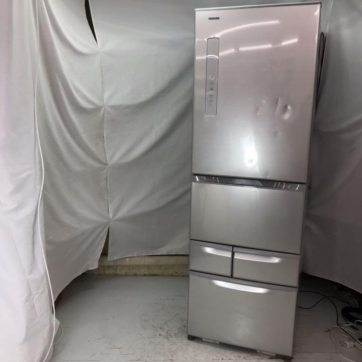 TOSHIBA ノンフロン冷凍冷蔵庫 5ドア GR-M41GXV（EW） TOSHIBA