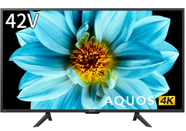 SHARP AQUOS 4Kテレビ 半年使用 家電 42V 中古 テレビ 買取 2024年製