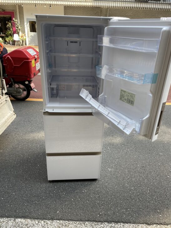 SHARP SJ-GW35H-R 冷蔵庫 350L 2021年製 H992