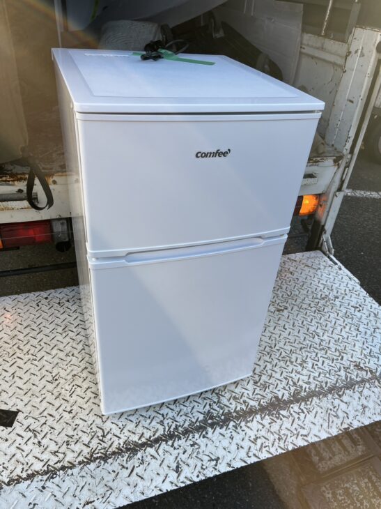 新品 COMFEE' 冷蔵庫 90L 2ドア 白 RCT90WH/E コンフィー 小型 2ドア