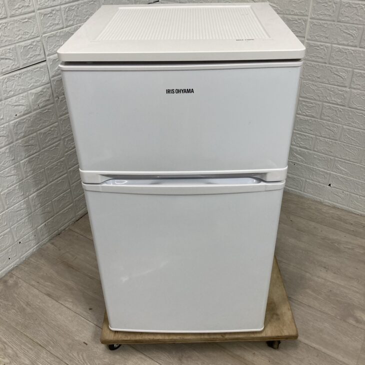 2ドア冷蔵庫 アイリスオーヤマ AF81-W 81L 2019年製 【公式通販】