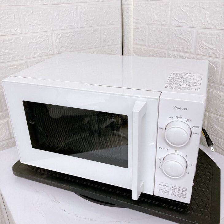 16日間使用】yselect YMW17HL5 ヤマダオリジナル 単機能電子レンジ
