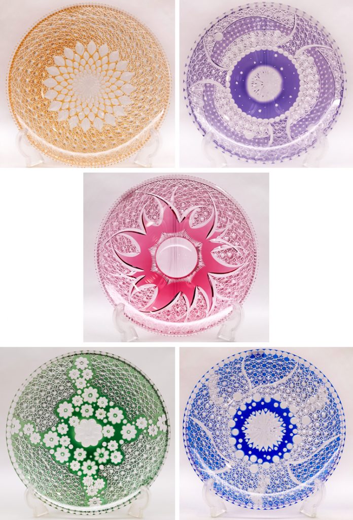 江戸切子 伝統工芸士 篠崎英明 作品展」 | カガミクリスタル