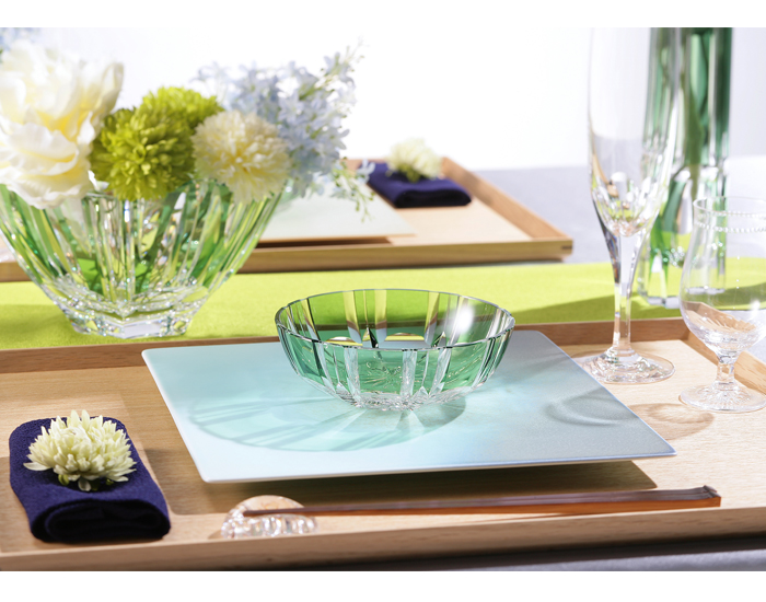 江戸切子 小鉢＜竹の膳＞ | カガミクリスタル