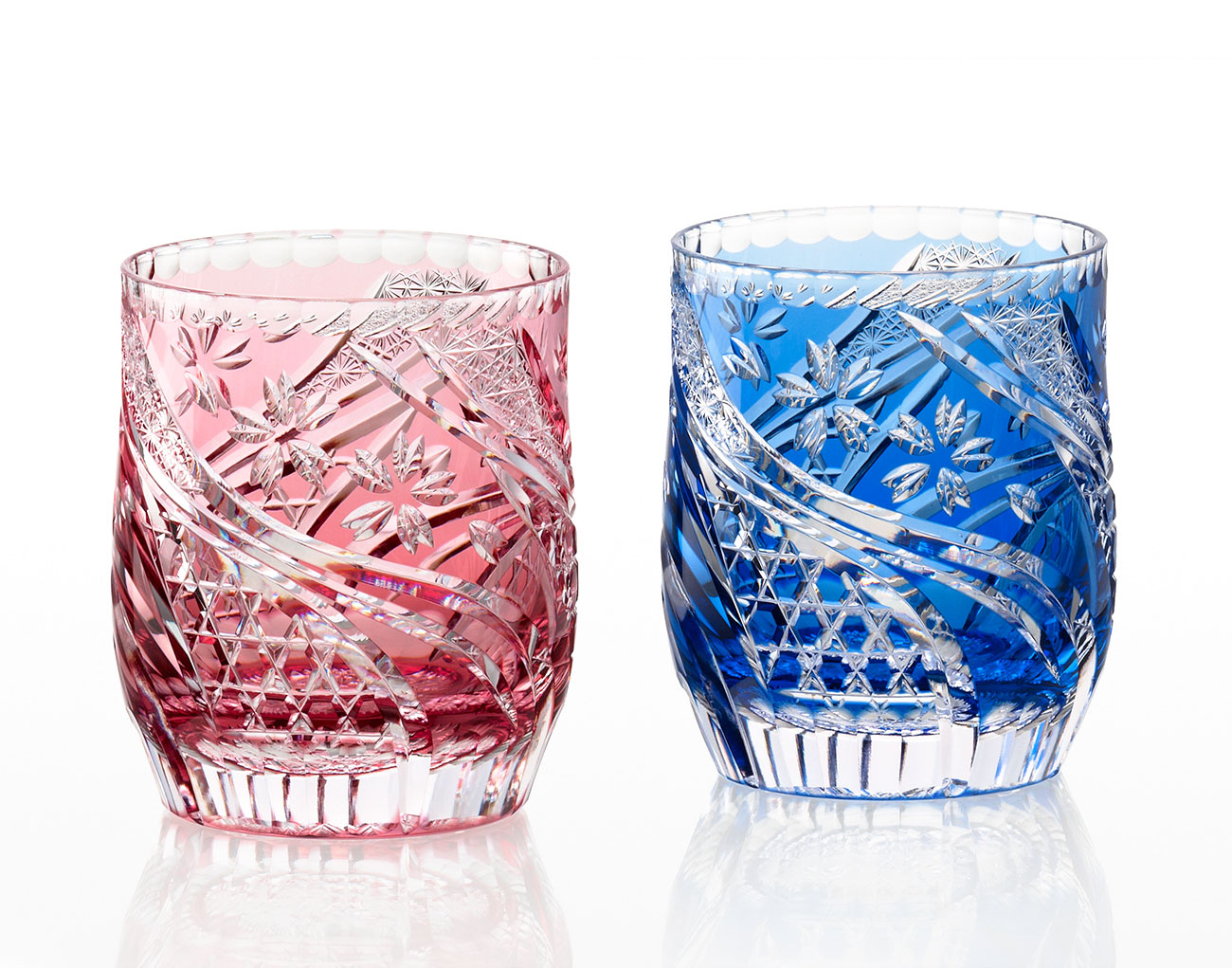 新品】KAGAMI CRYSTAL 篠崎英明氏 作品 ペアタンブラー グラス 2025年