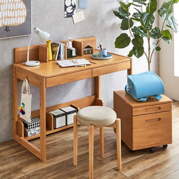 カントリー木工 ろくろ脚のパソコンデスク 学習机 作業台 カントリー