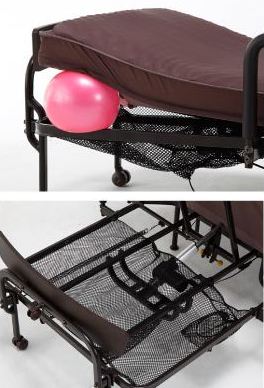 くつろぐベッド収納式電動リクライニングベッド AX-BE835