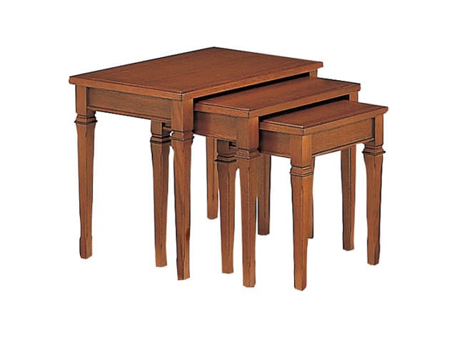 EEK82 マルニ木工 地中海シリーズ 3200 ネストテーブル(大) 5.9万