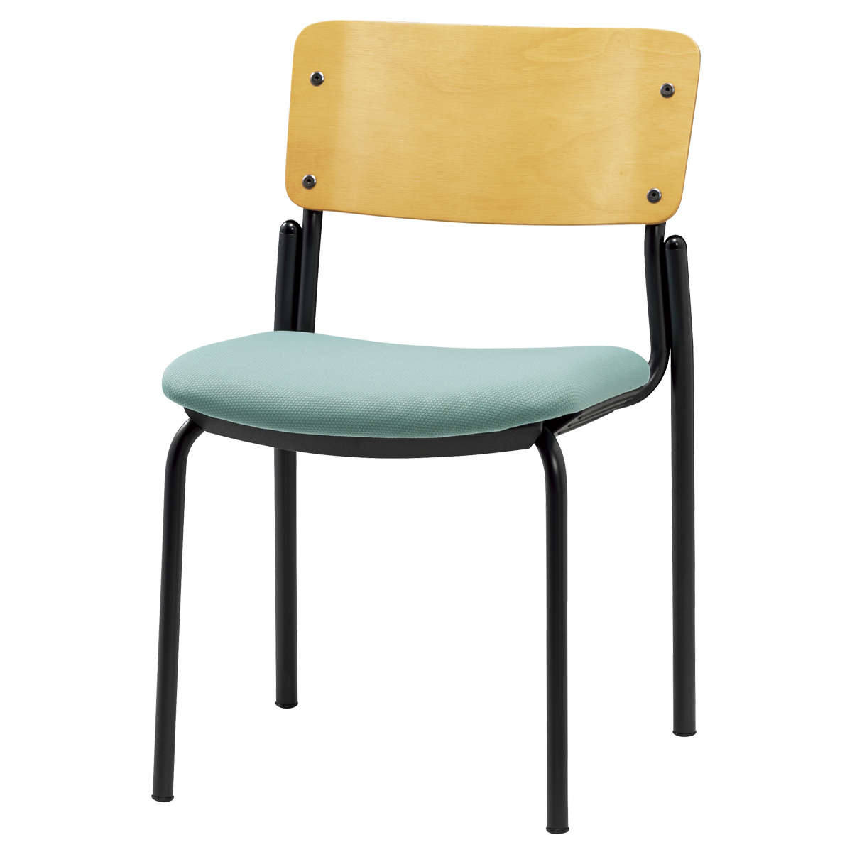 黒と白のチェック柄アームチェア 黒と白のチェック柄アームチェア