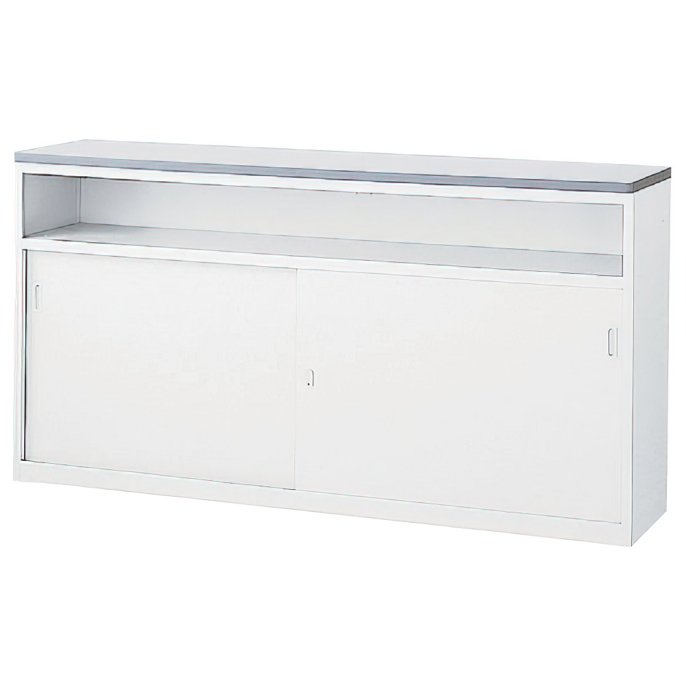 収納U型NKハイカウンター 幅1800 奥行454 高さ950 NKH-18U 通販 - 受付