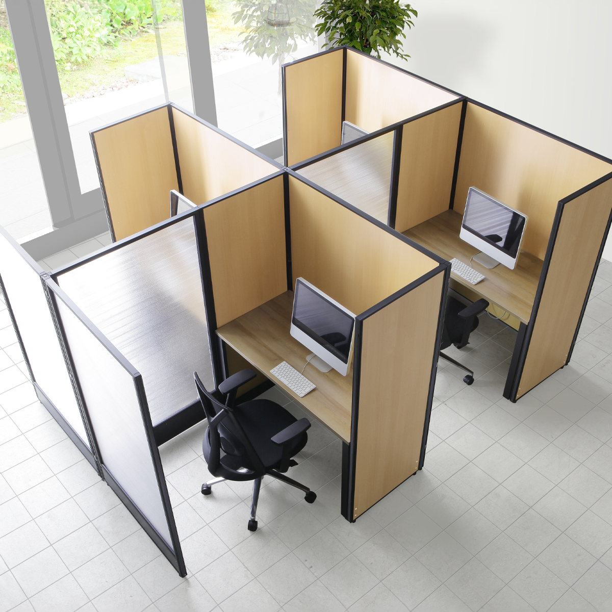 半透明ローパーテーション KGシリーズ 高さ1800 幅600 PPH0618-SL 通販