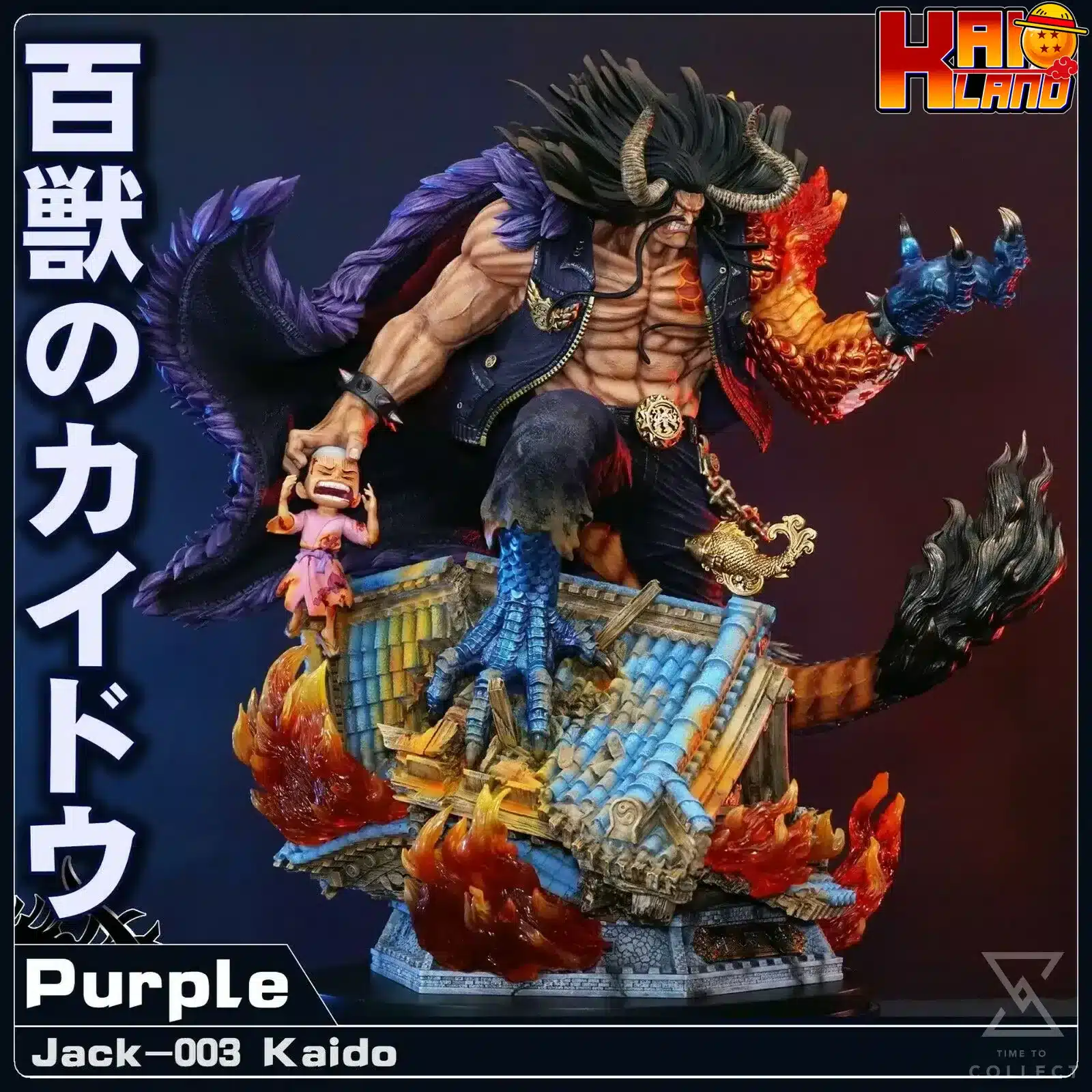 ワンピース JacksDo Studio ヤング カイドウ 樹脂製スタチュー - Kaioland