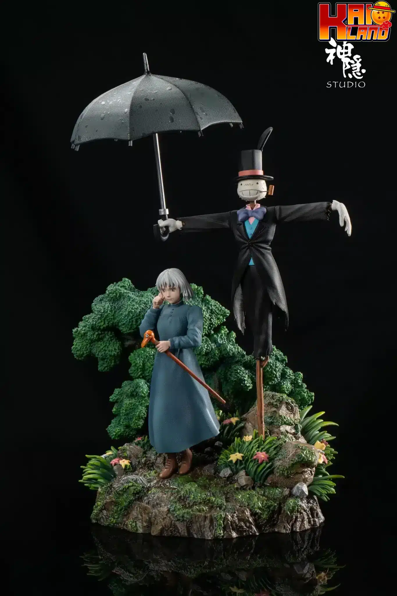 ハウルの動く城 シェン・イン・スタジオ カブの頭の守護者 樹脂像