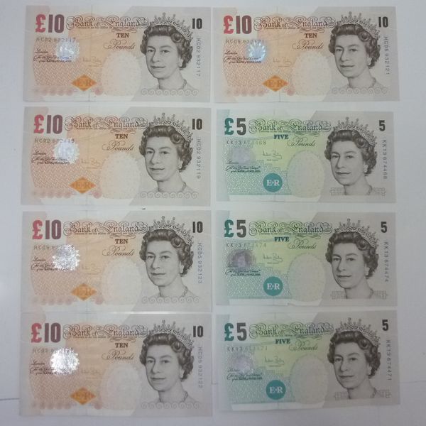 イギリス ポンド 旧紙幣 £20×5枚 £100 旧柄】イギリスポンド(GBP) 20