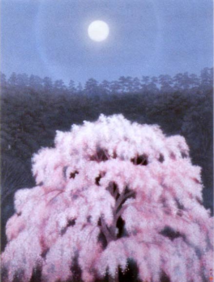 東山魁夷「満ち来る潮」新復刻画 落款・作品証明シール有り 東山魁夷