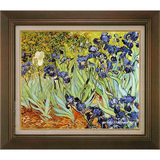 特注額縁】GOGH 高級印刷 複製画 アルルの寝室 絵画 名画 Amazon.co.jp