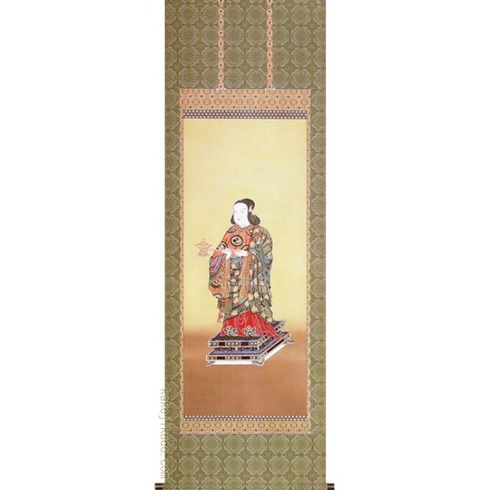 掛け軸 聖徳太子 (加藤鳳文) 送料無料（掛軸） 商品詳細 掛け軸の販売