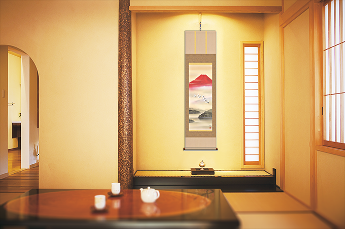 開運四神龍虎図 茂木蒼雲 尺三 【特価 】！ 開運画 - 掛け軸（掛軸