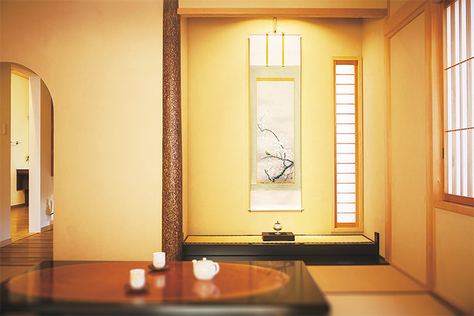 桜に小禽 堀高泉 尺五立！ 春 - 掛け軸（掛軸）販売通販なら掛け軸総本家