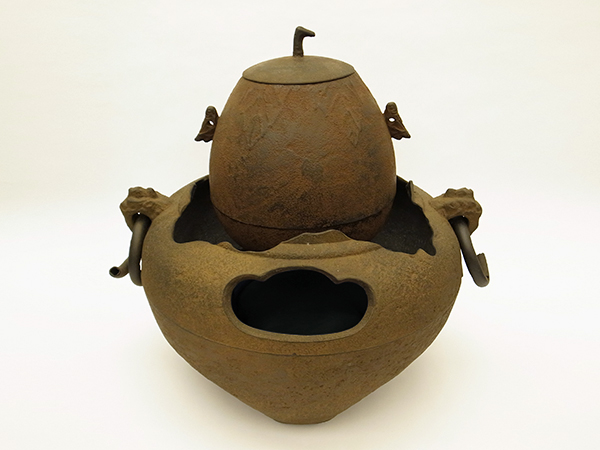 奈良釜 川邊 庄造 ・ 尚子 父娘展 | 柿傳ギャラリー