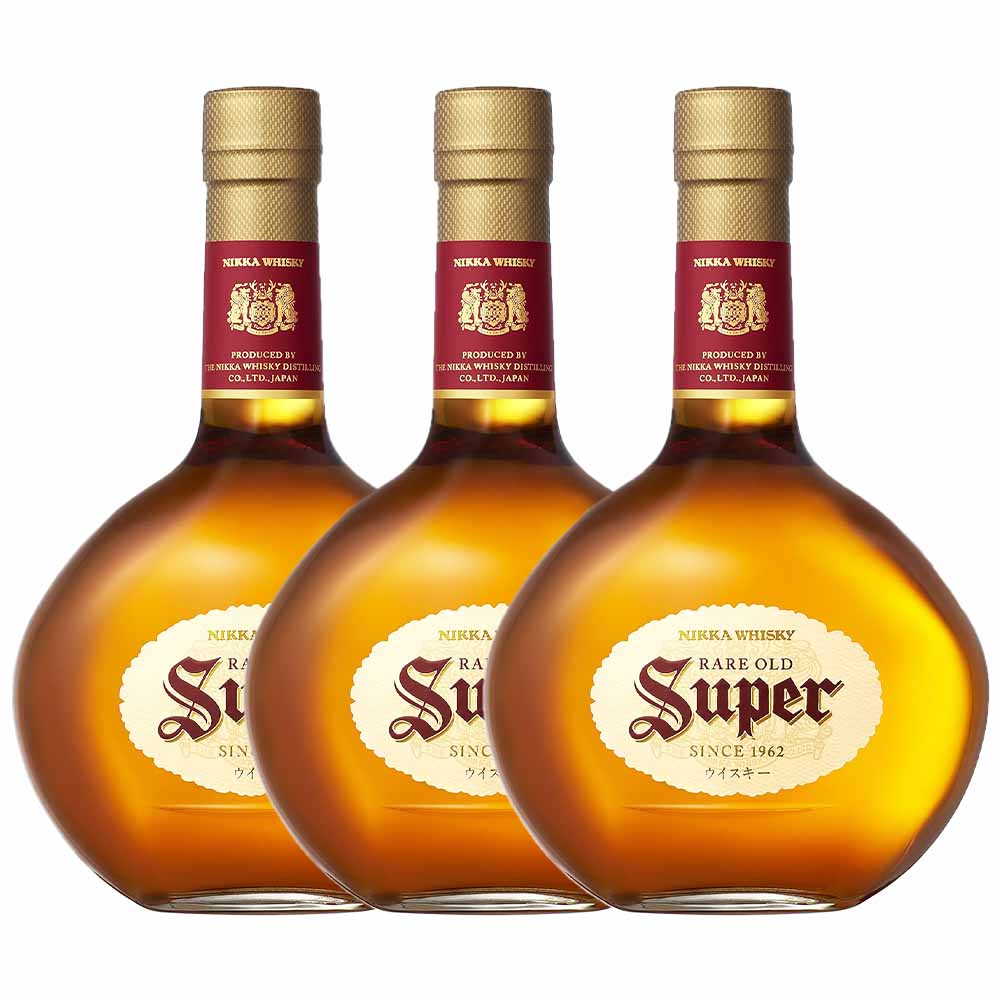 セット〕お買い得!スーパーニッカ 750ml×3本セット｜格安・安いお酒の