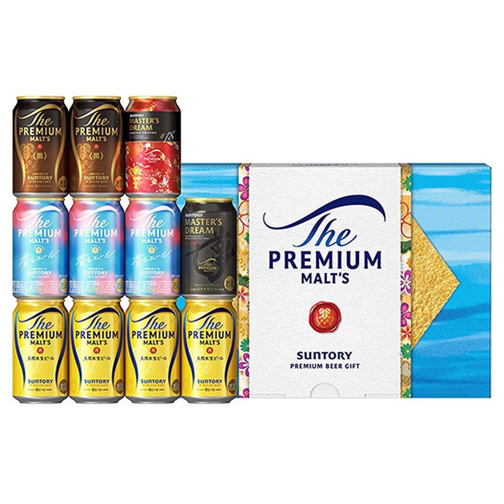 ギフトセット〕サントリー ザ・プレミアム・モルツ 5種セット 計11缶