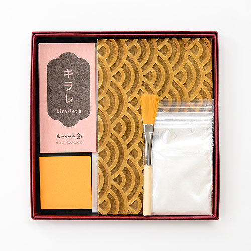 料紙制作用版木・平安朝「波」紋 精巧木版 【公式通販】