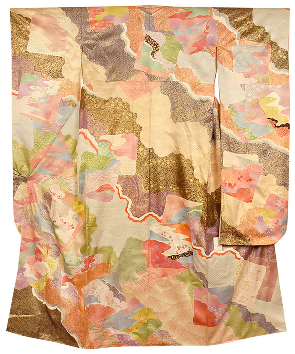 岩田専太郎監修・正絹振袖着物の写真 振袖フルセット 高身長 画家岩田