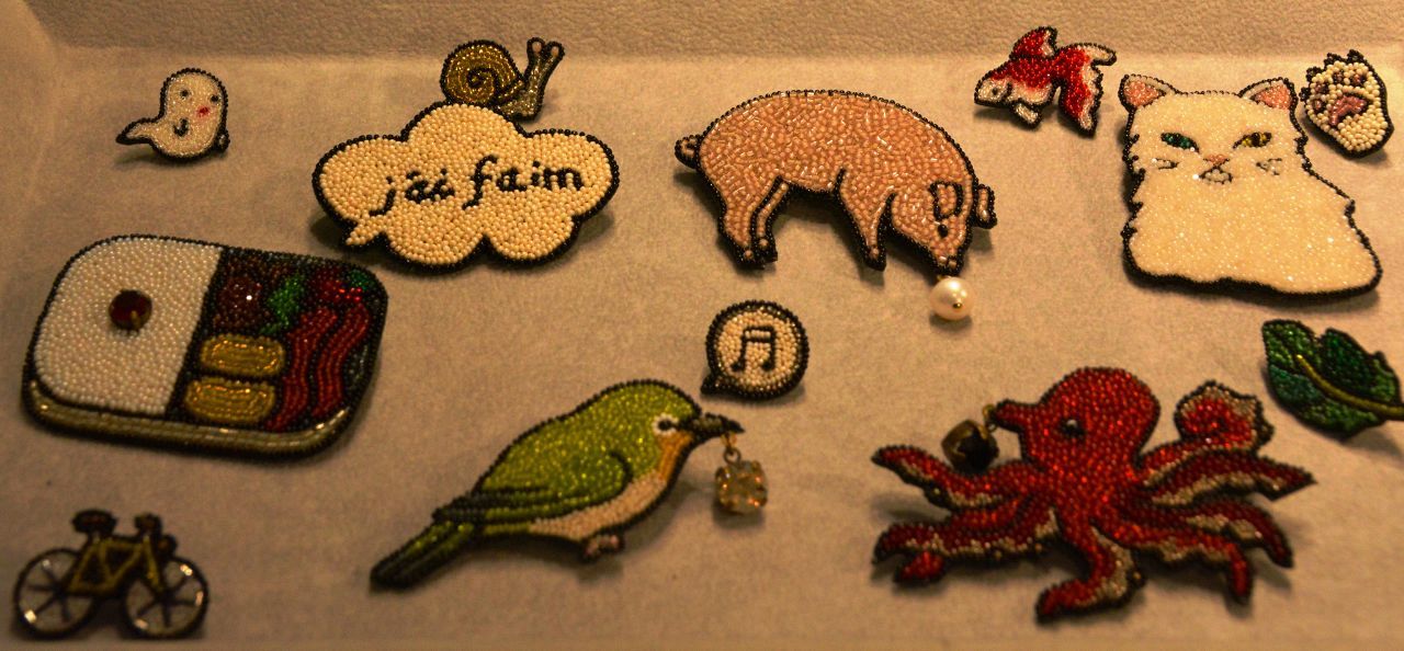 小林モー子 ブローチ＆ピン セット 【公式通販】