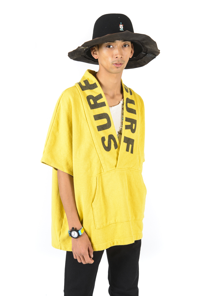 KAPITAL キャピタル 裏毛 アーミー ボーダー イージー パンツ KAPITAL