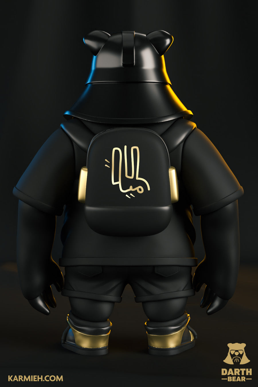 Darth Bear – KARMIEH Toy Design