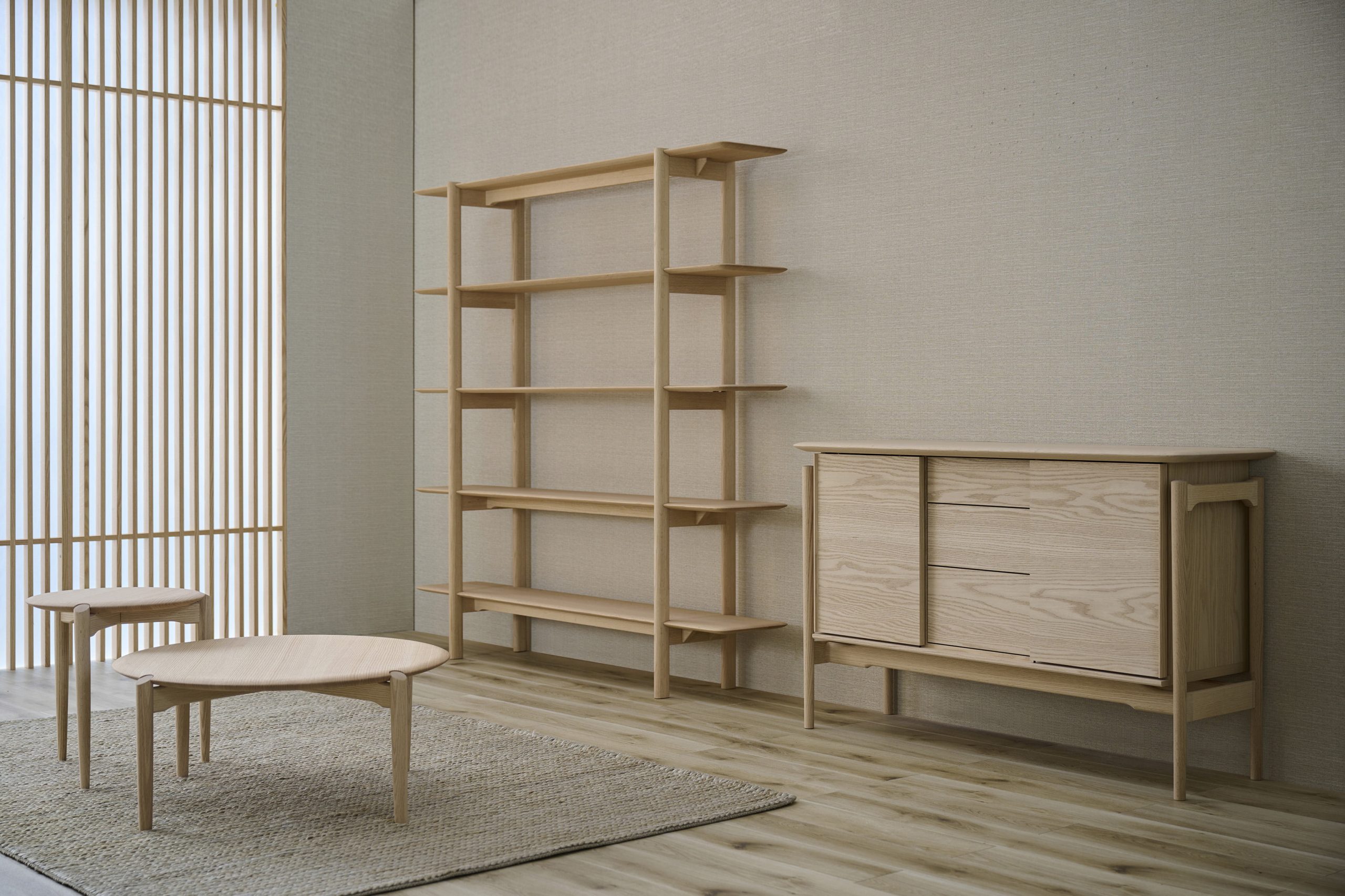 SASUKE】飛騨産業 花台 サイドテーブル アンティーク キツツキ 飛騨