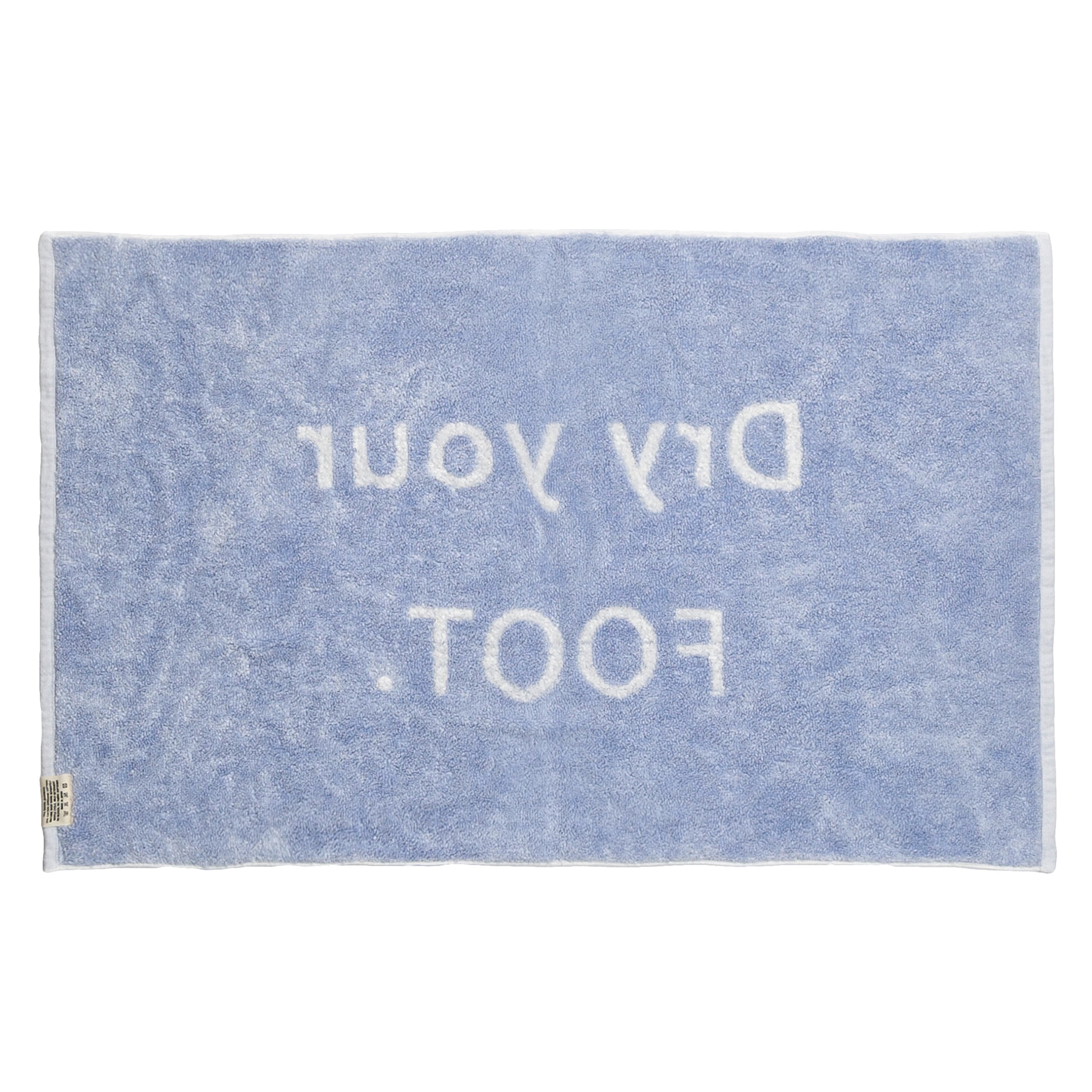 BATH MAT / DRY YOUR FOOT(50×80cm blanca/nightingale): TOWEL