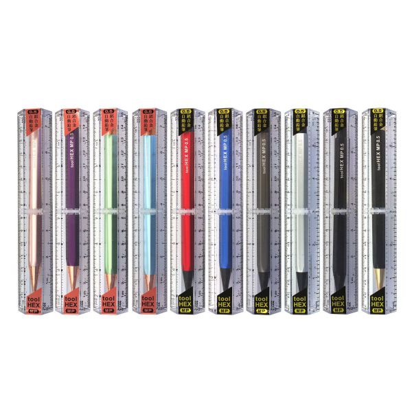 ツールヘックス シャープペンシル0.5 【エクストリームブラック