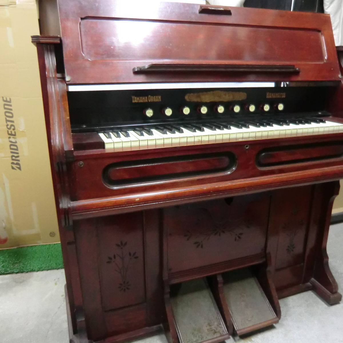 未修理 ヤマハ リードオルガン 十二号 | 京阪ピアノサービス