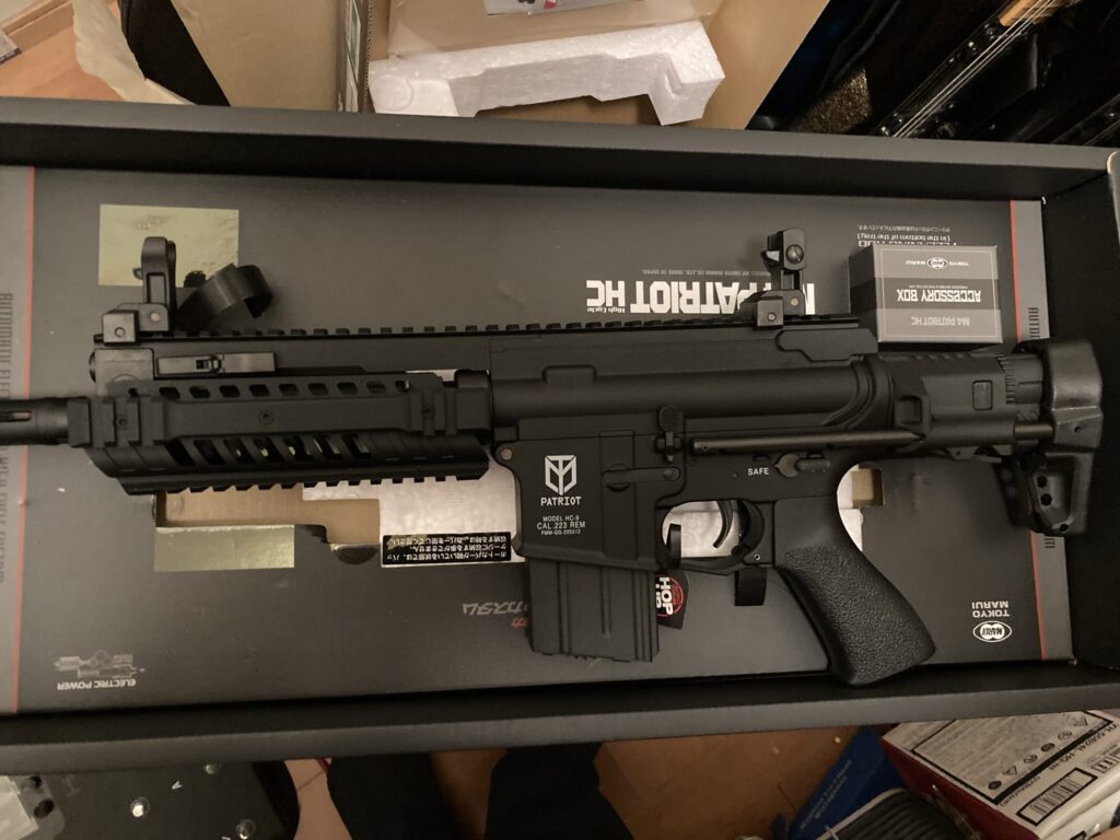 コスパ最強】東京マルイ M4パトリオット ストックポン付け | ハマジ