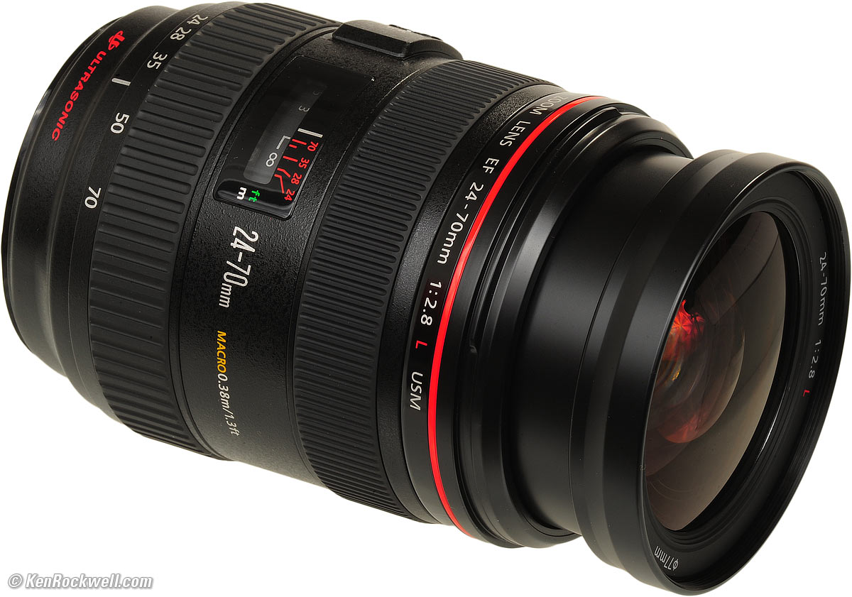CANON EF 24-70mm F/2.8L ズームレンズ 【公式通販】