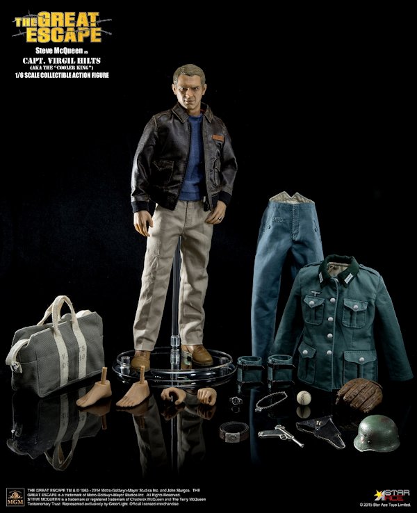 トイズマッコイ スティーブ・マックイーン 大脱走 アクション