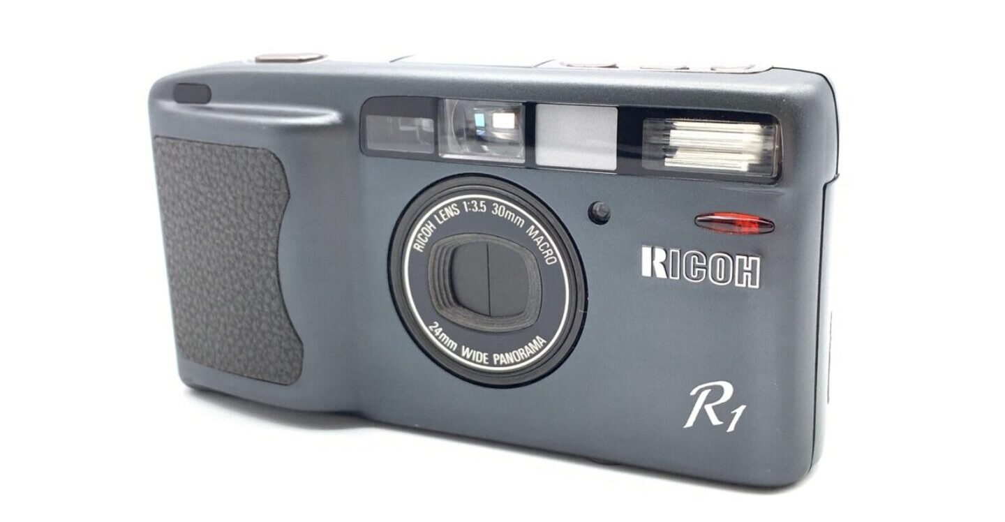 フィルムカメラ RICOH R1s Ricoh R1s Gray Point & Shoot Film Camera